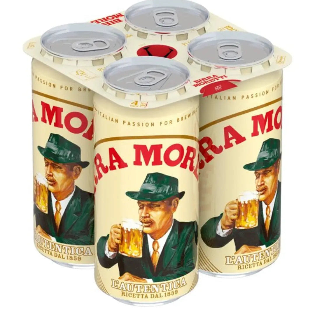 Birra Moretti Lager Beer Can Multipack, 24 x 440 ml