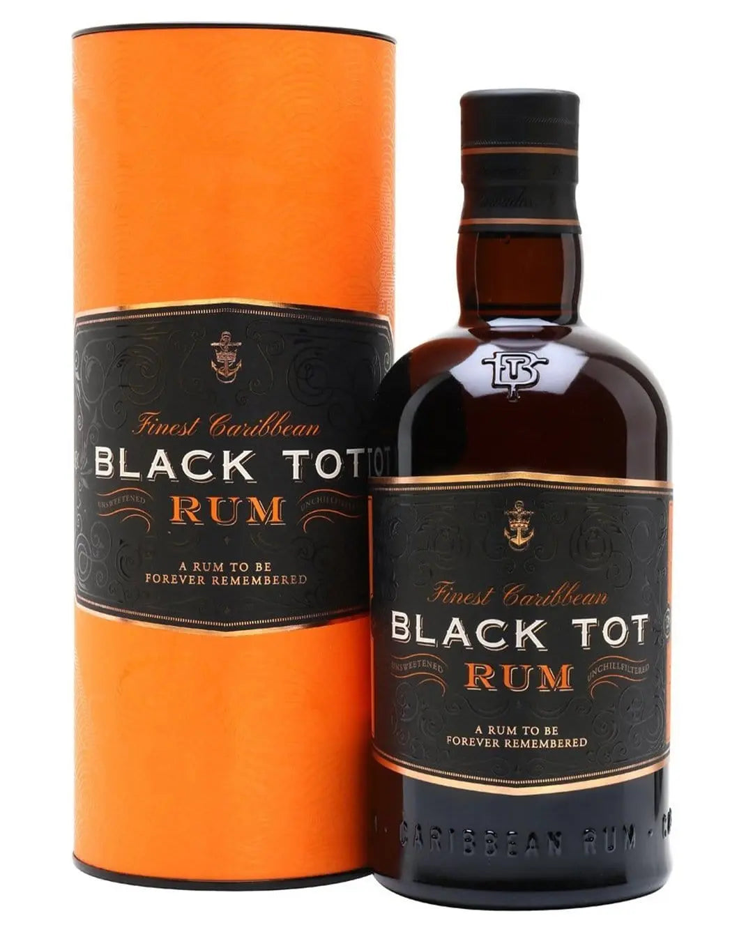 Black Tot Finest Caribbean Rum, 70 cl
