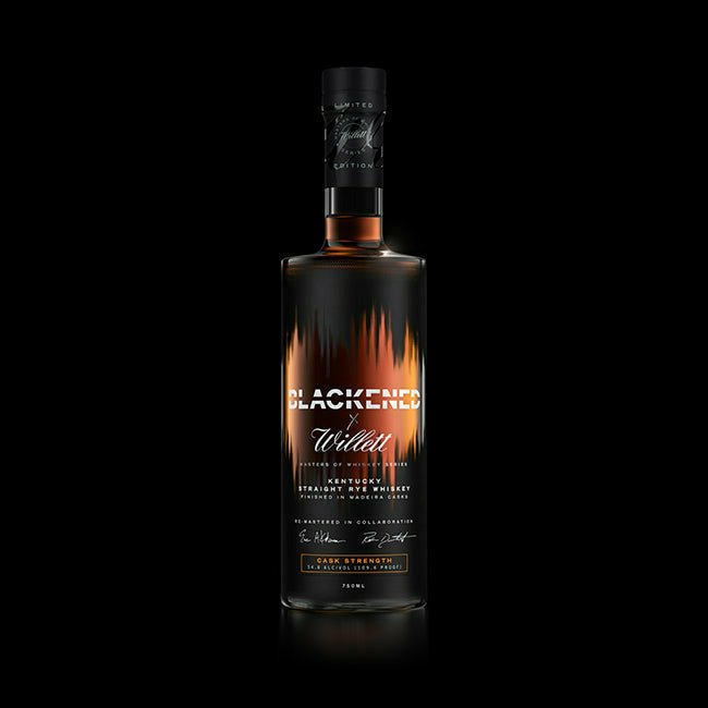 Blackened x Willett Straight Rye Whiskey (750mL)