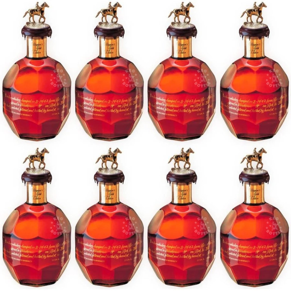 Blanton’s Gold Edition Bourbon Full Stopper Set (8 x 700 ml)