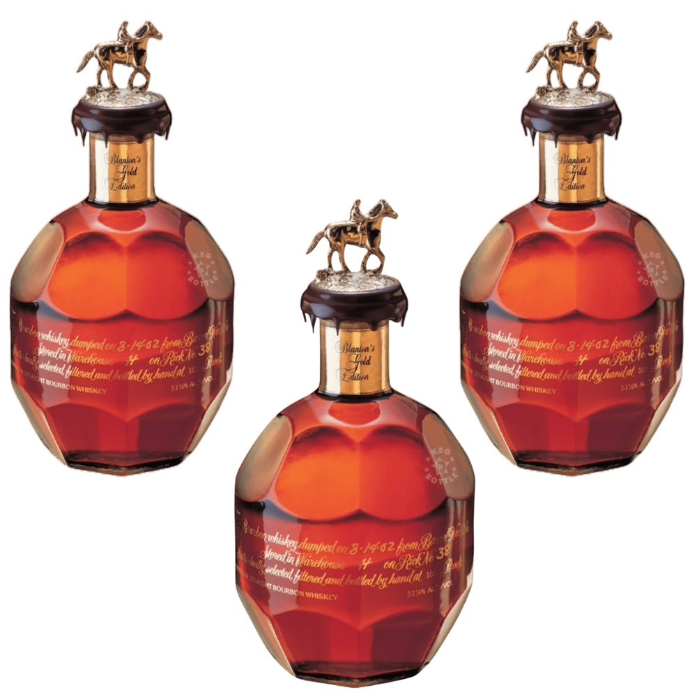 Blanton's Gold Edition Bourbon Single Barrel - 3 Pack (700mL)