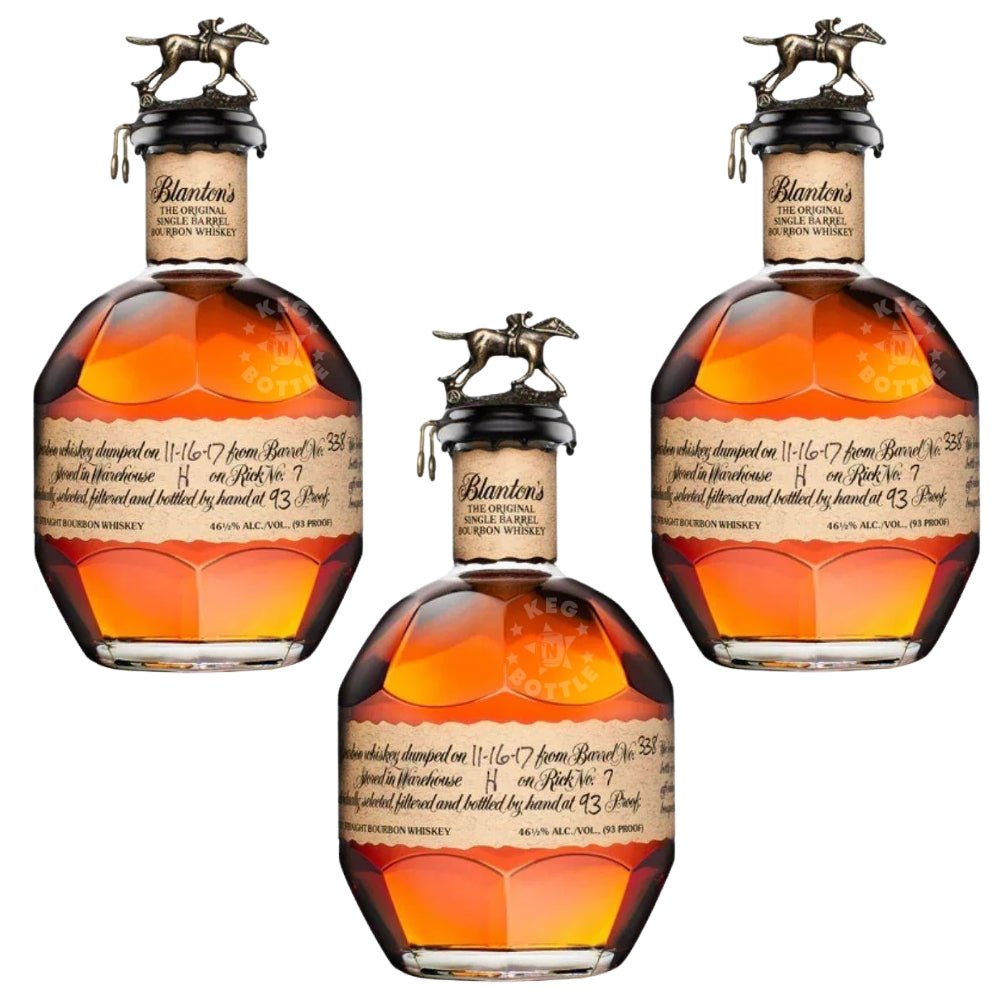 Blanton’s Original Single Barrel Bourbon - 3 Pack
