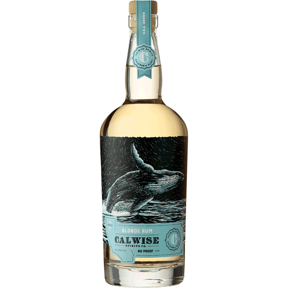 blonde rum Calwise spirits co. 750 ML
