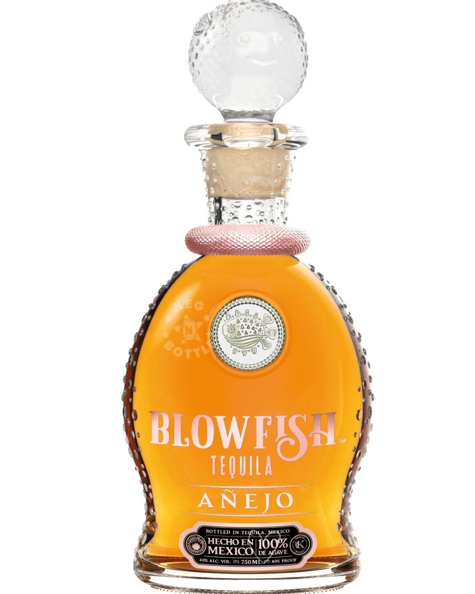 BlowFish Anejo Tequila (750 ml)