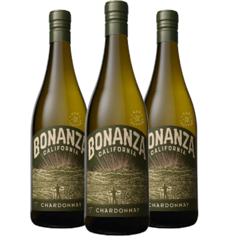 Bonanza Chardonnay Sonoma County - 3 Pack (3 x 750 ml)