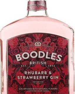 Boodles British Rhubarb & Strawberry Gin (750ml)