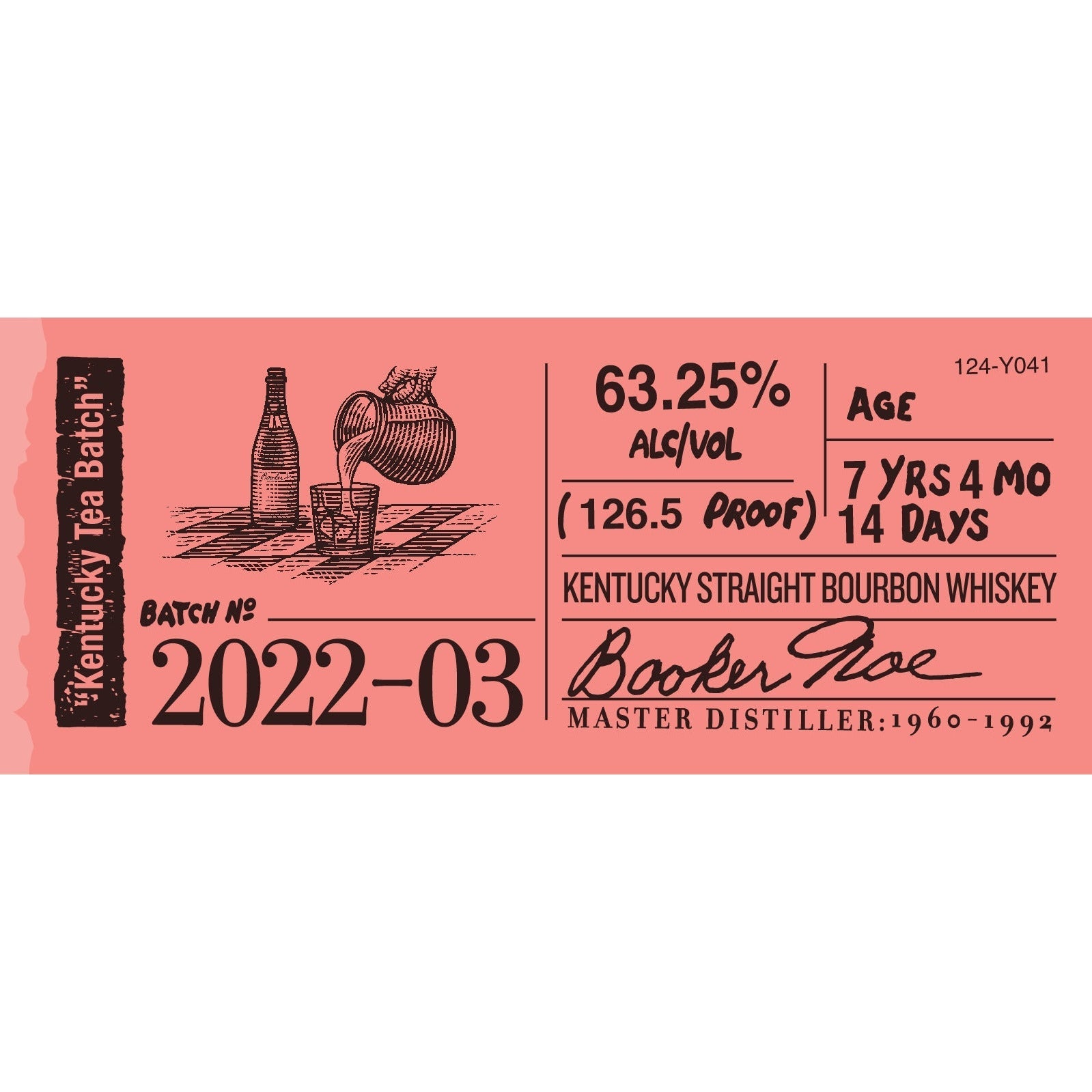 Booker's 2022-03 Kentucky Tea Batch (750 ml)