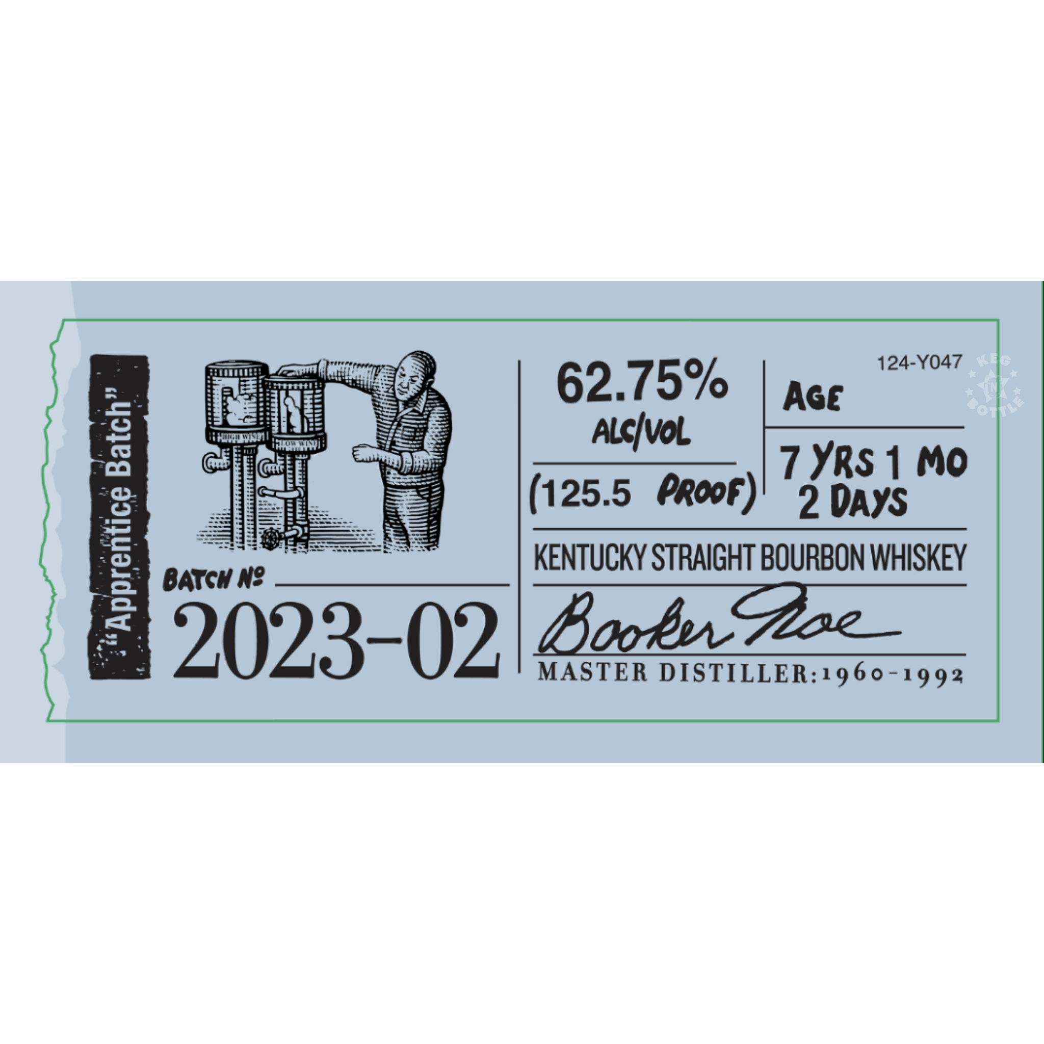 Booker's 2023 - 02 Apprentice Batch (750 ml)