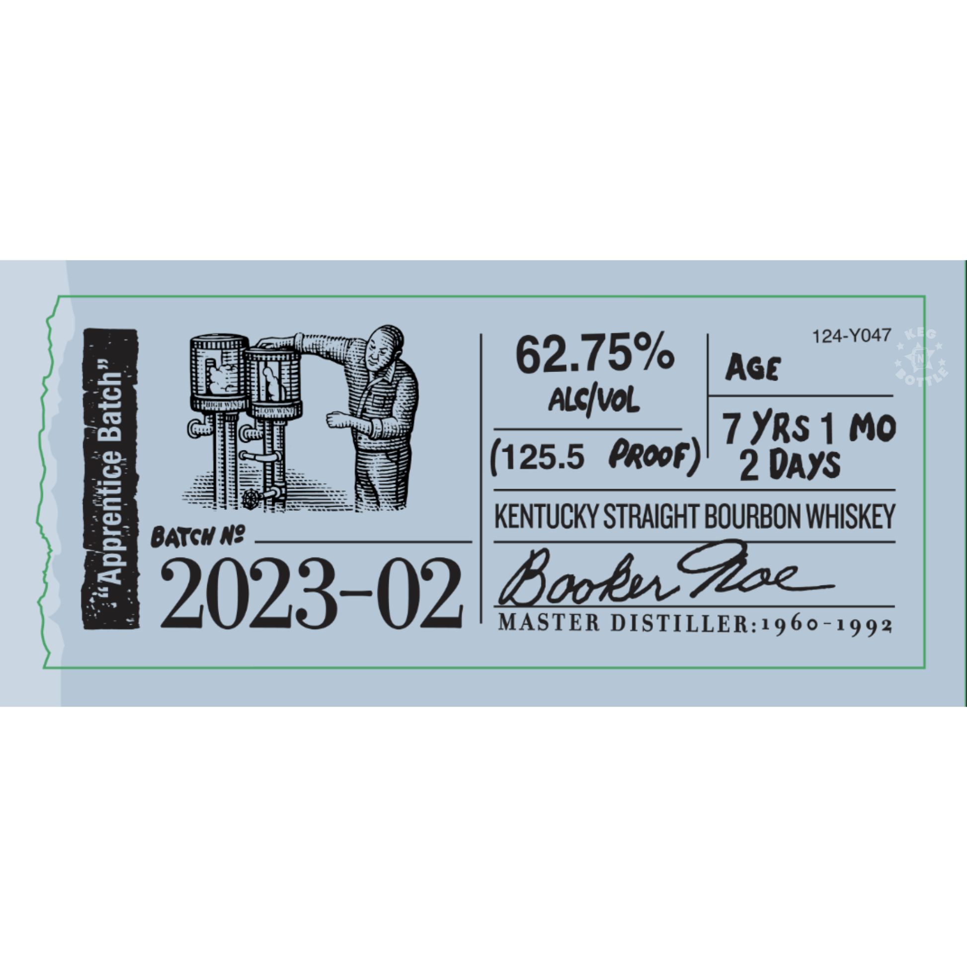 Booker's 2023 - 02 Apprentice Batch (750 ml)