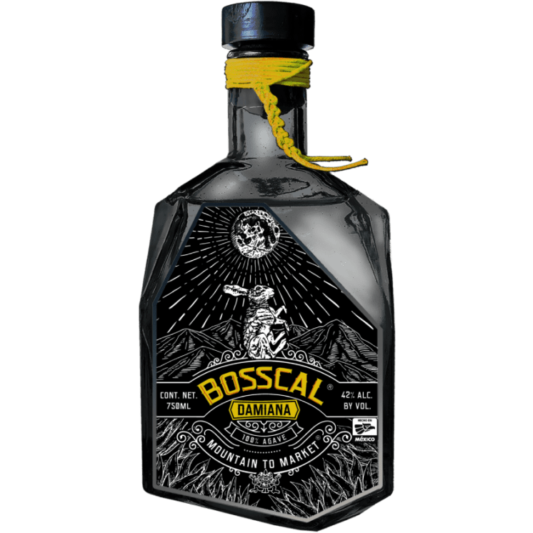 Bosscal Mezcal Artesanal Damiana (750 ml)