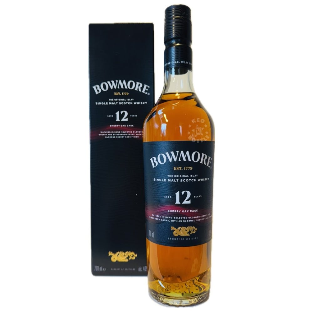 Bowmore 12 Year Sherry Oak Cask Single Malt Whisky (700 ml)