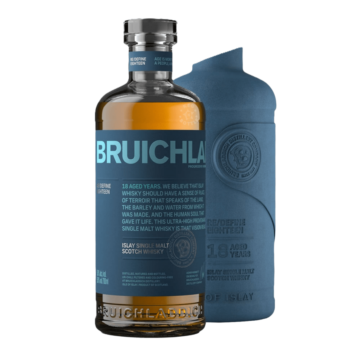 Bruichladdich 18 Year Single Malt Scotch Whiskey (750 mL)