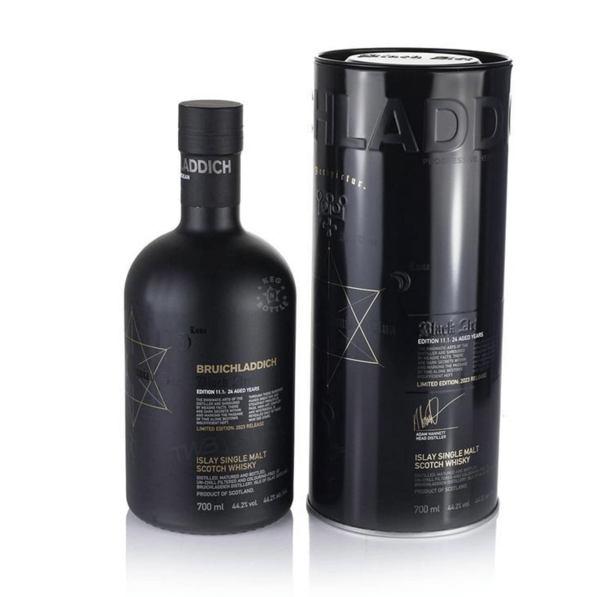 Bruichladdich Black Art 11.1 24 Year Old Islay Single Malt Scotch Whiskey (750 ml)