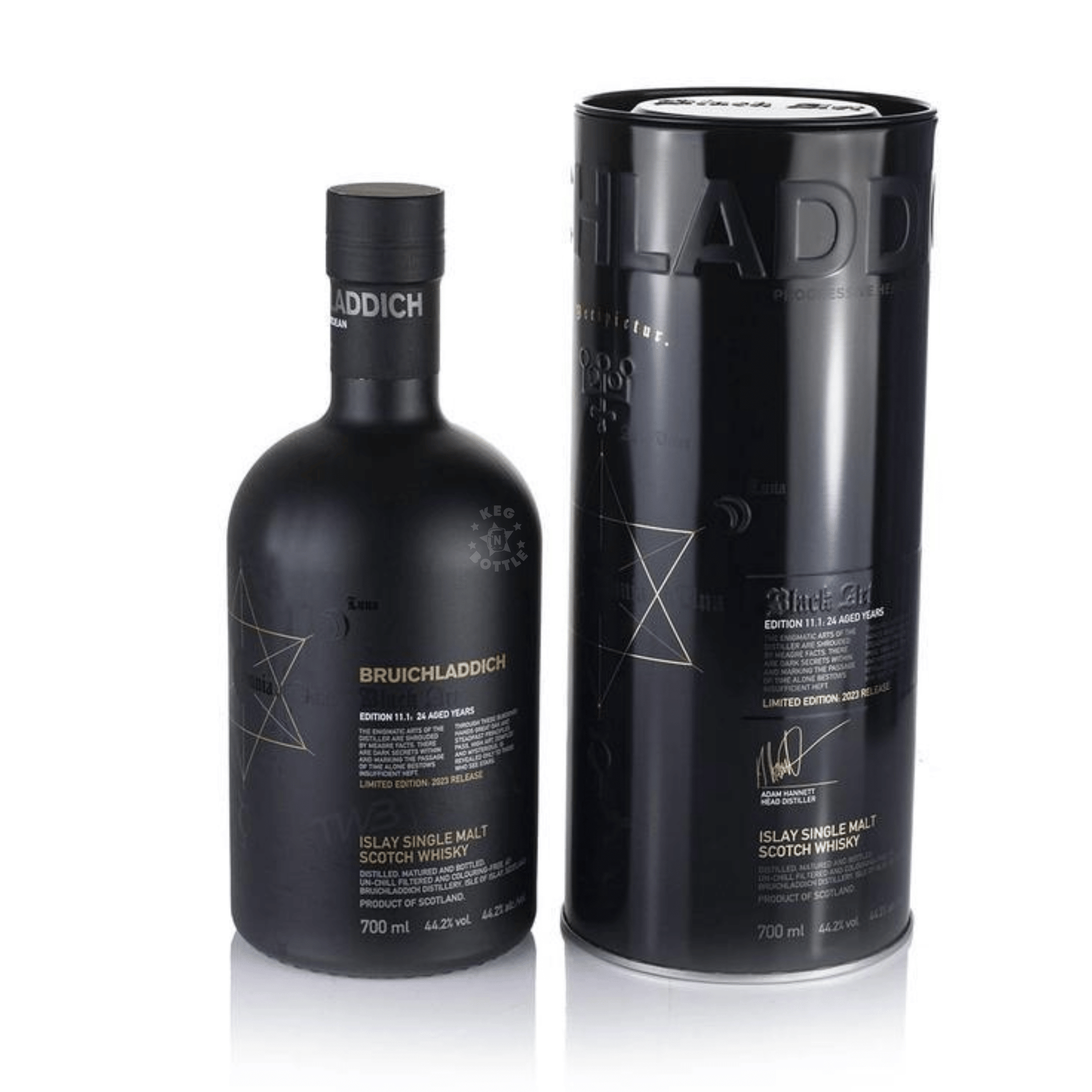 Bruichladdich Black Art 11.1 24 Year Old Islay Single Malt Scotch Whiskey (750 ml)