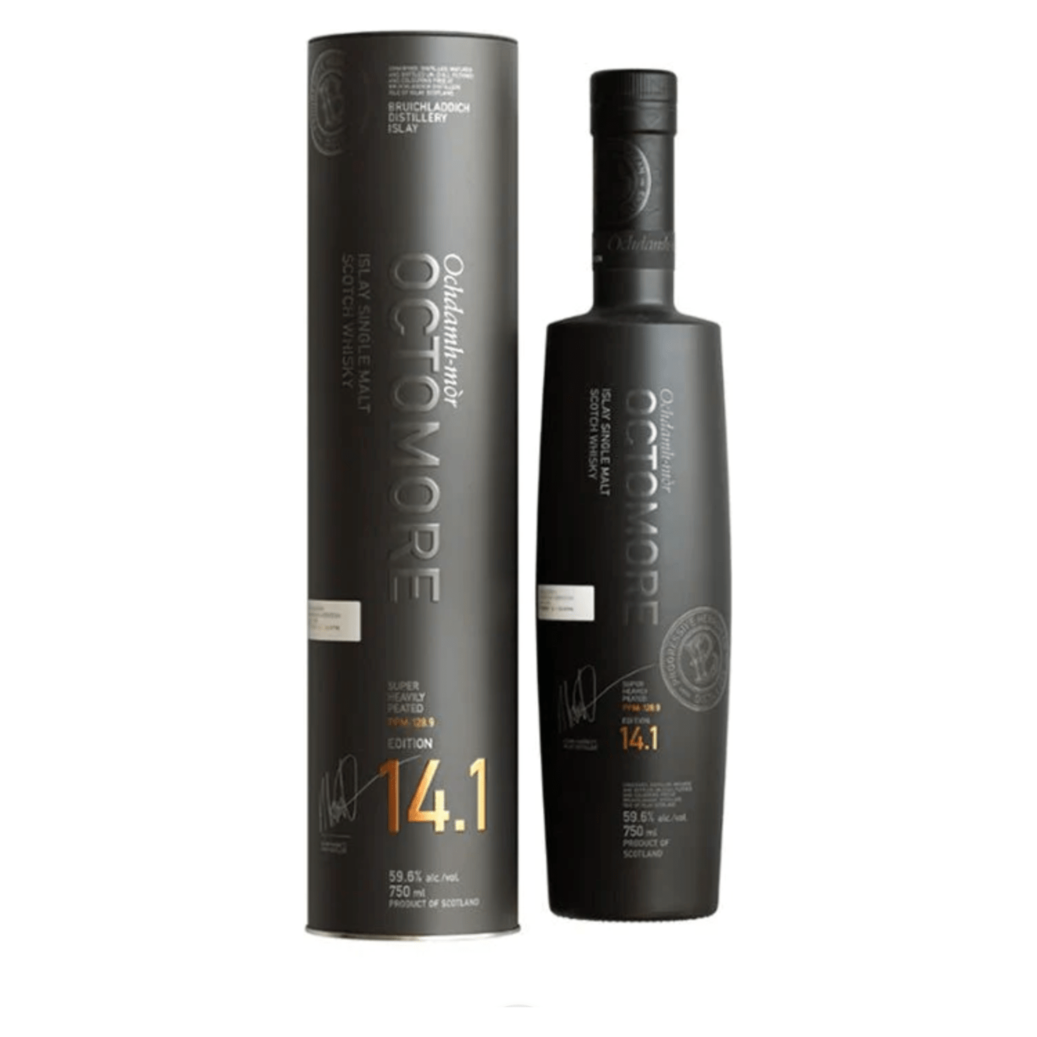 Bruichladdich Octomore 14.1 Islay Single Malt Scotch (750 ml)