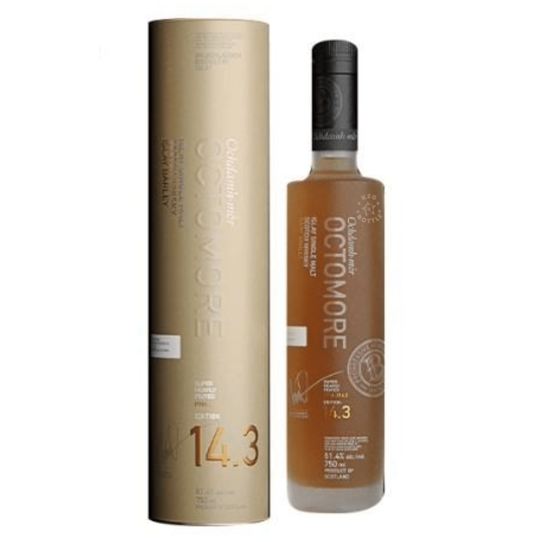 Bruichladdich Octomore 14.3 Islay Single Malt Scotch (750 ml)