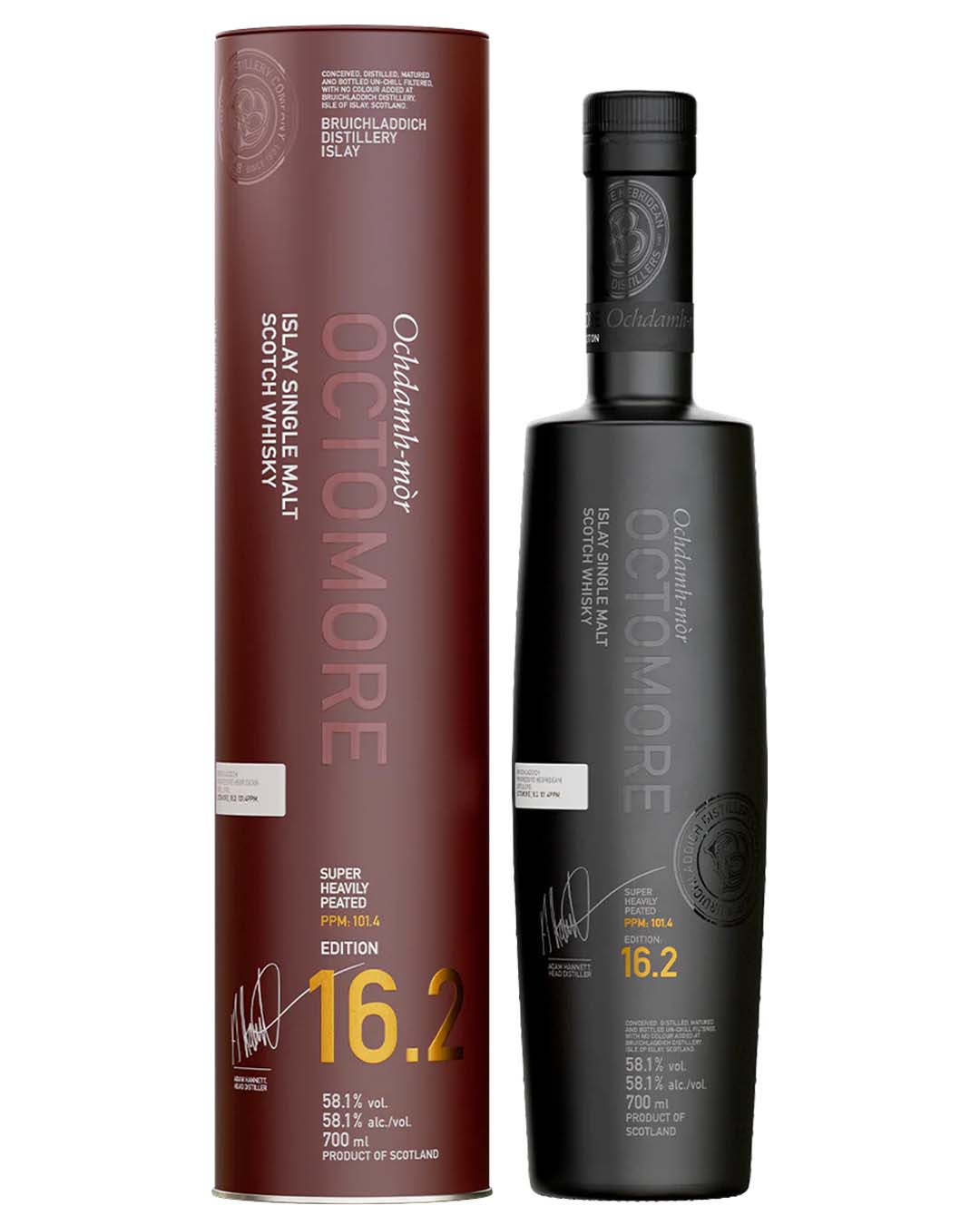 Bruichladdich Octomore 16.2 Whisky, 70 cl