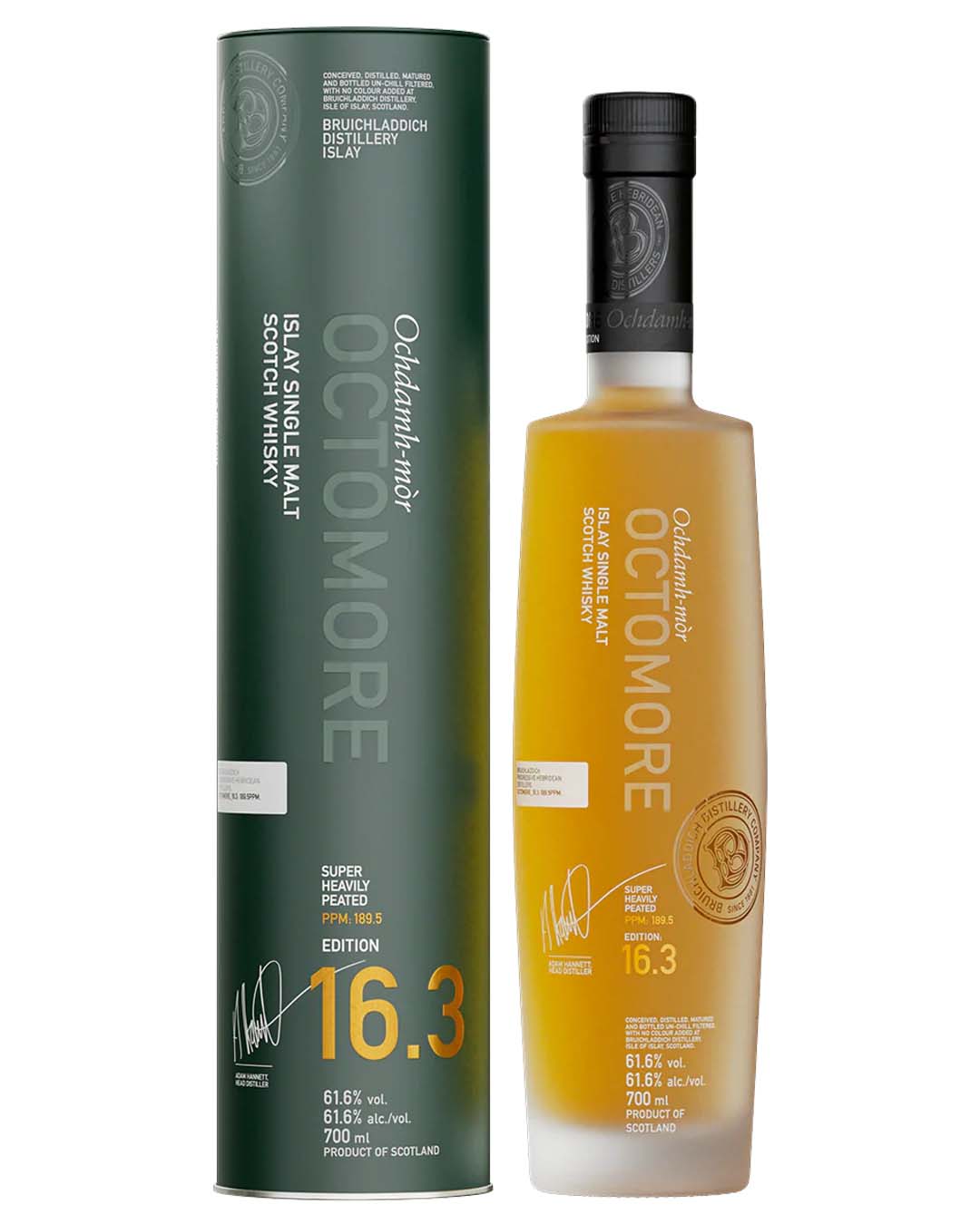 Bruichladdich Octomore 16.3 Whisky, 70 cl