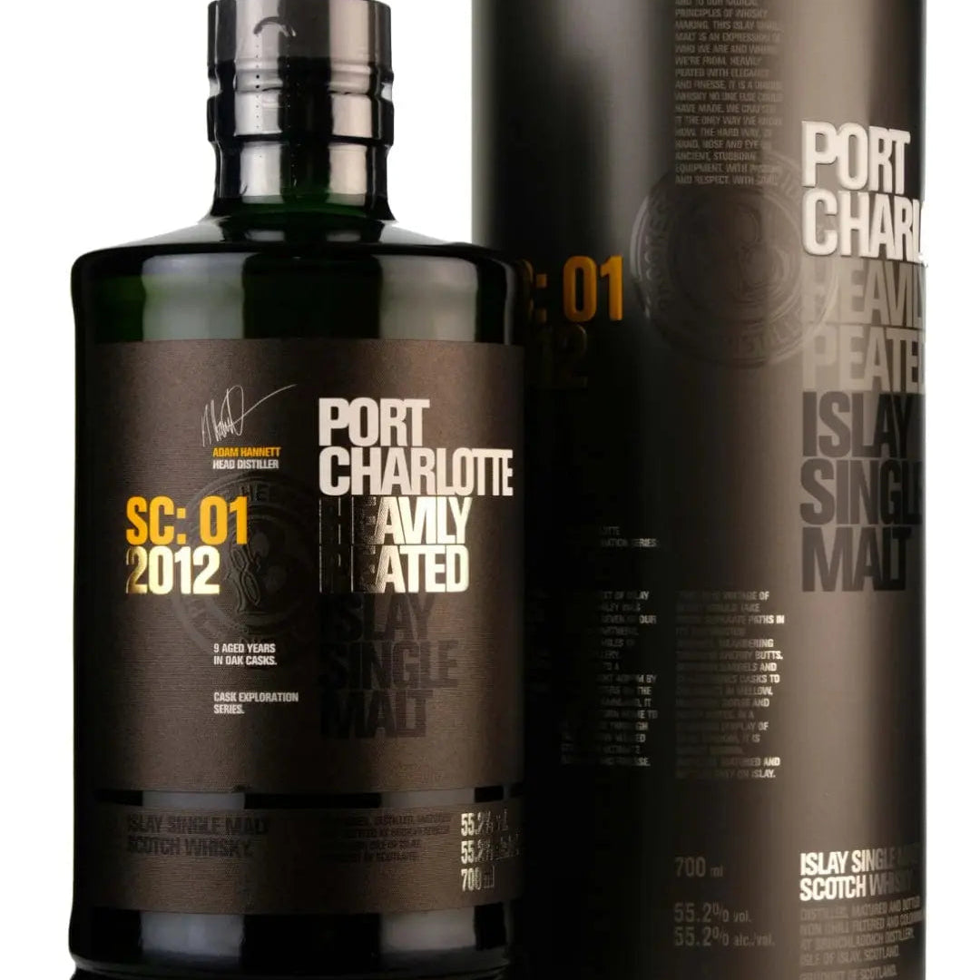 Bruichladdich Port Charlotte Sauternes Cask Single Malt Scotch Whisky, 70 cl