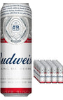 Budweiser Lager Beer Multipack, 24 x 568 ml
