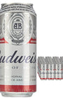Budweiser Premium Lager Beer Can Multipack, 24 x 440 ml