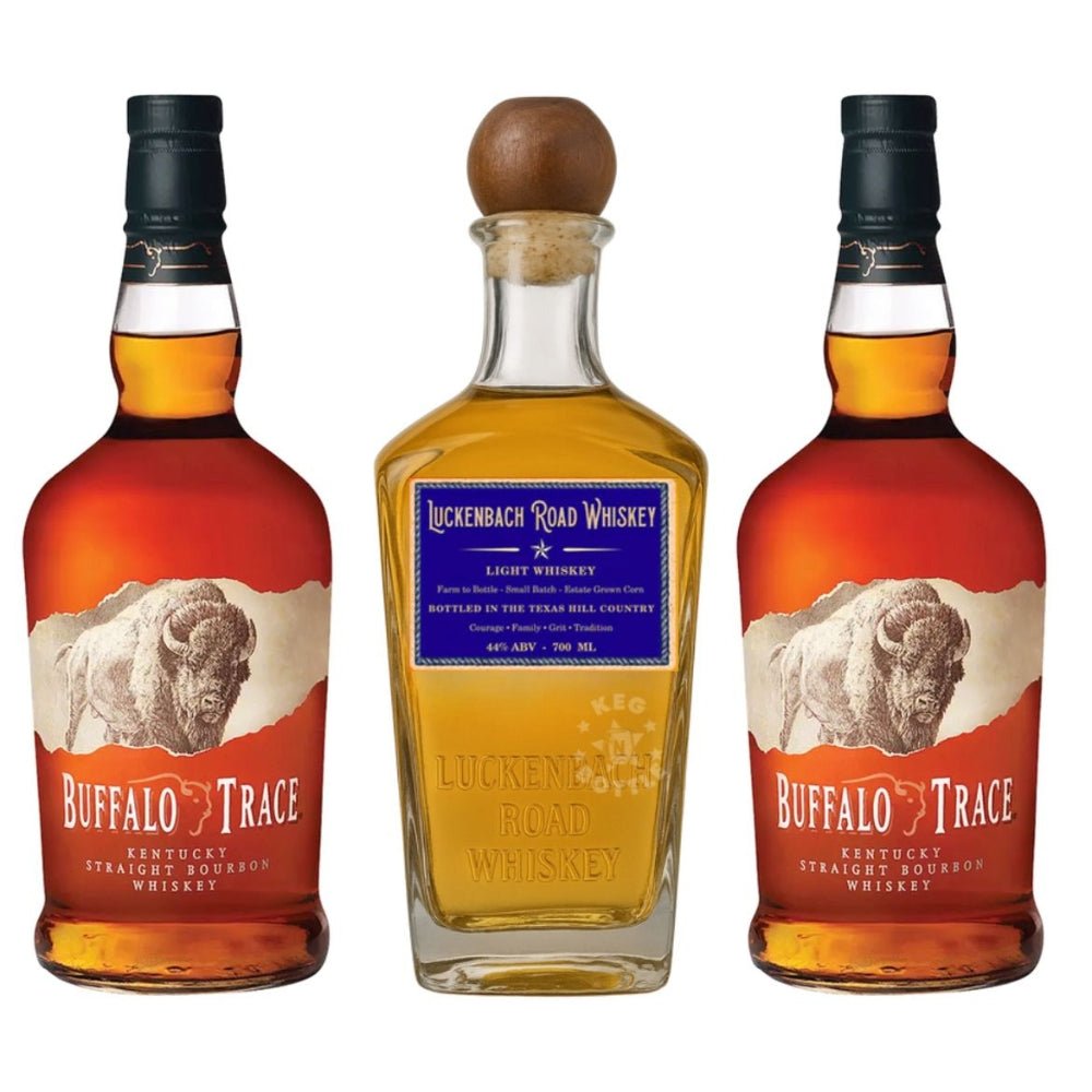 Buffalo Trace x Luckenbach Light Whiskey Combo Pack (3 x 750 ml)