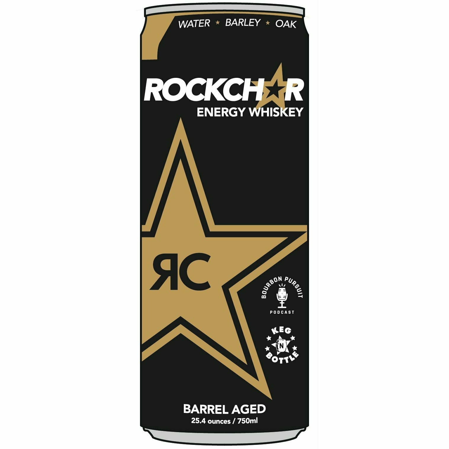 Bulleit Bourbon Frontier Whiskey (Rockchar) - Bourbon Pursuit & Keg N Bottle Private Barrel Pick 750 ml