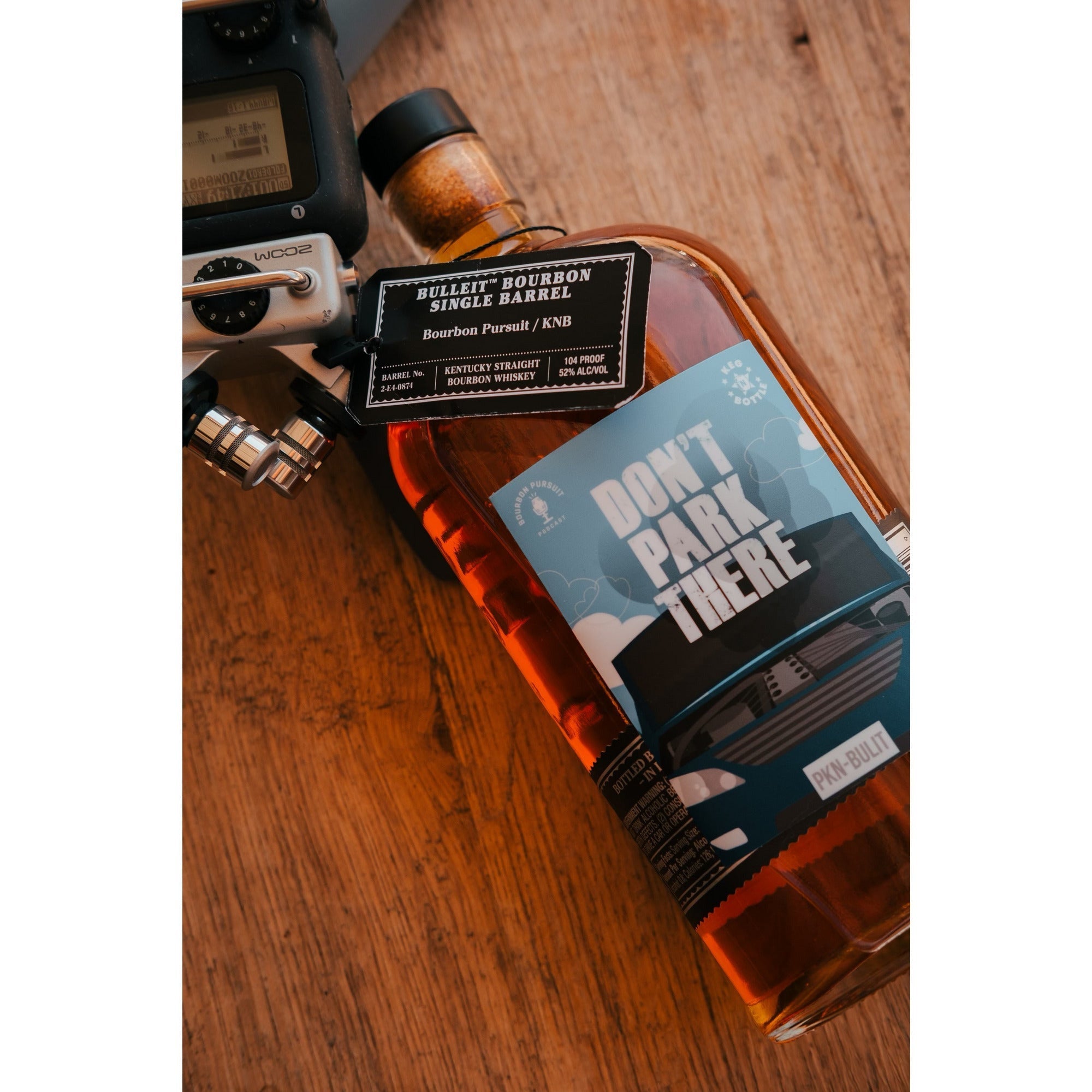 Bulleit Bourbon Single Barrel Bourbon (Don't Park There 2-E4-0874) - Bourbon Pursuit & Keg N Bottle Private Barrel Pick 750 ml