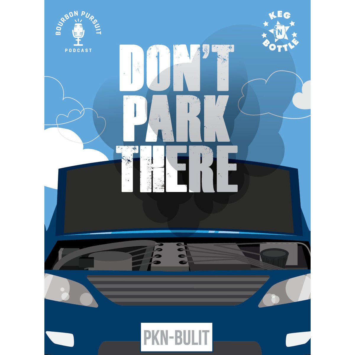 Bulleit Bourbon Single Barrel Bourbon (Don't Park There 2-E4-0874) - Bourbon Pursuit & Keg N Bottle Private Barrel Pick 750 ml