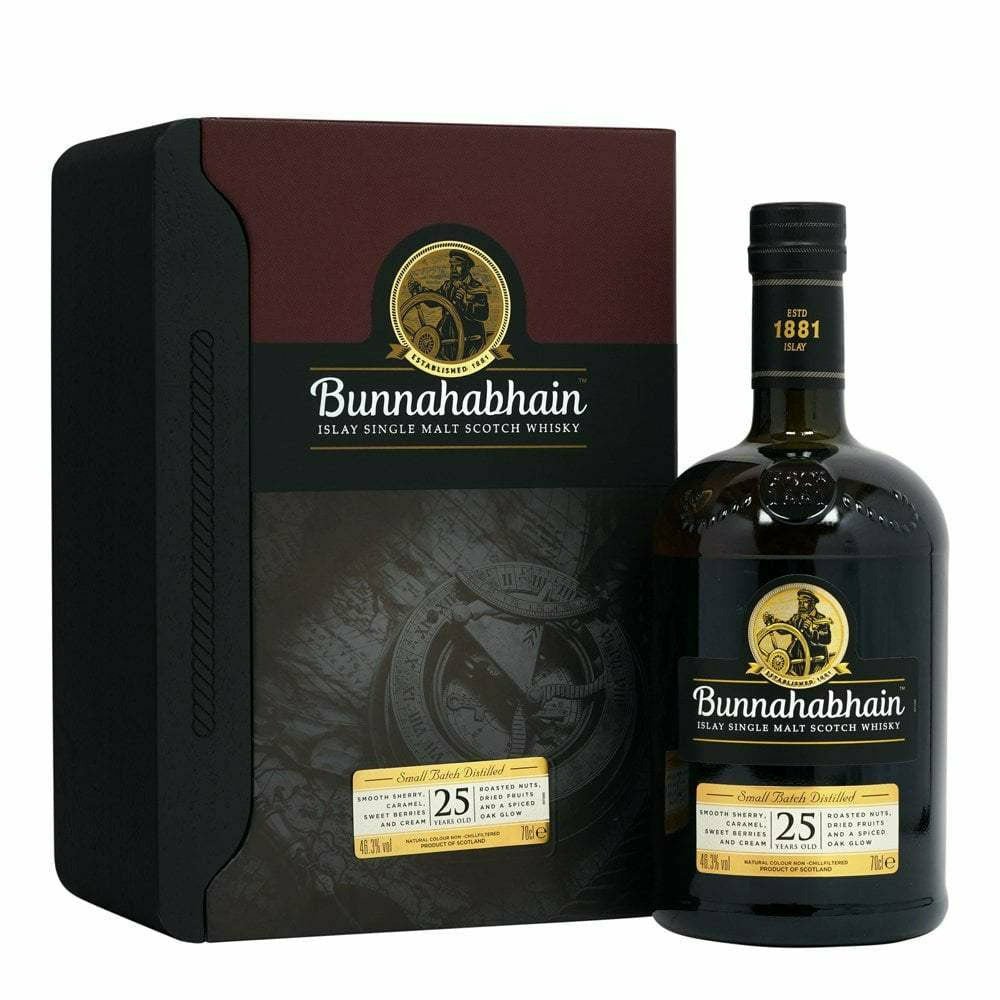 Bunnahabhain 25 Year Islay Single Malt Scotch Whiskey (750 ML)