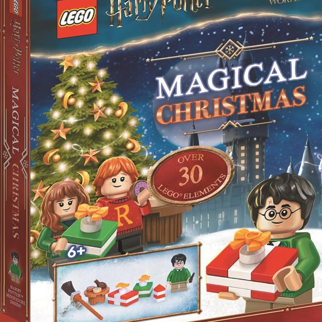 Buster Books - Lego Harry Potter Magical Christmas Figure Toy English Activity and Story Book