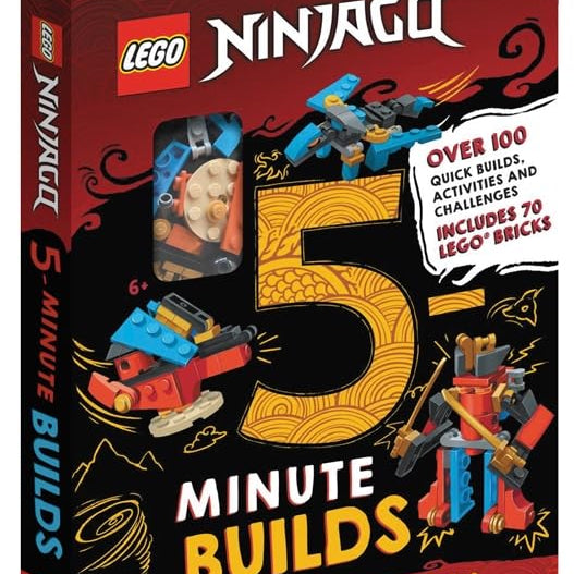 Buster Books - Lego Ninjago Figurine Toy English Activity and Story Book