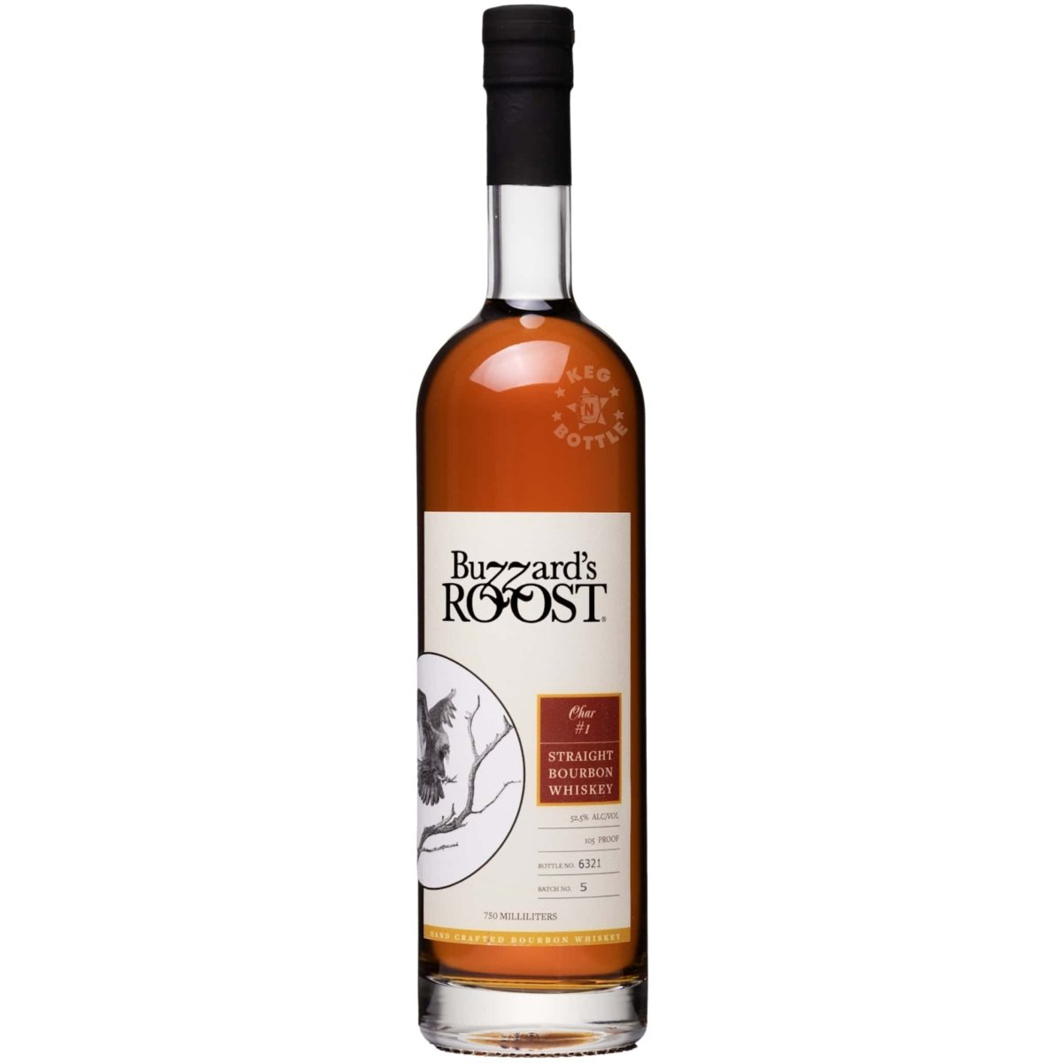 Buzzard’s Roost Char #1 Straight Bourbon Whiskey (750 ml)