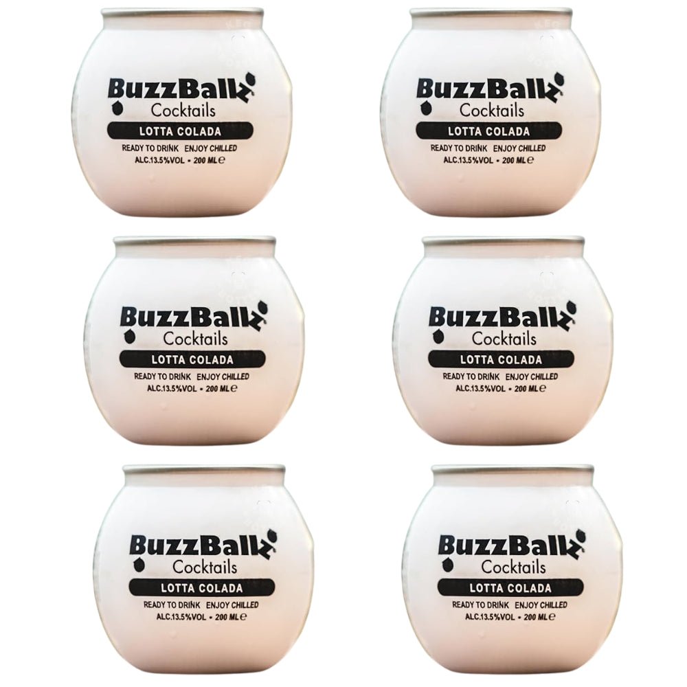 BuzzBallz Lotta Colada - 6 Pack (6 x 200 ml)