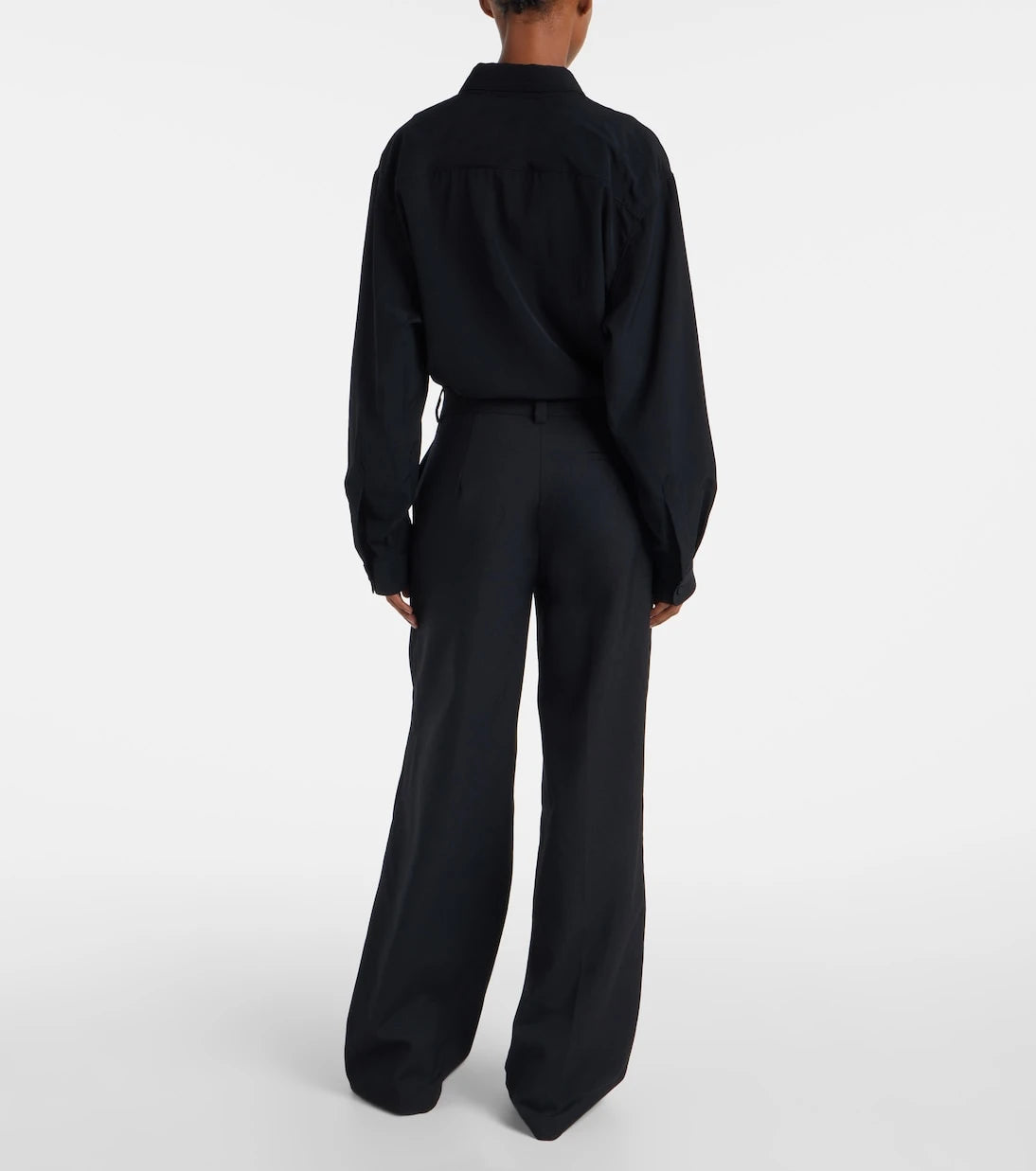 Calvin Klein Collection - Simone wool wide-leg pants