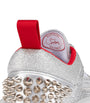 Christian Louboutin Silver Astroloubi Donna Strass Sneakers
