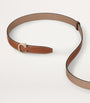 Brown Small Leather Panthère de Cartier Belt (75cm)