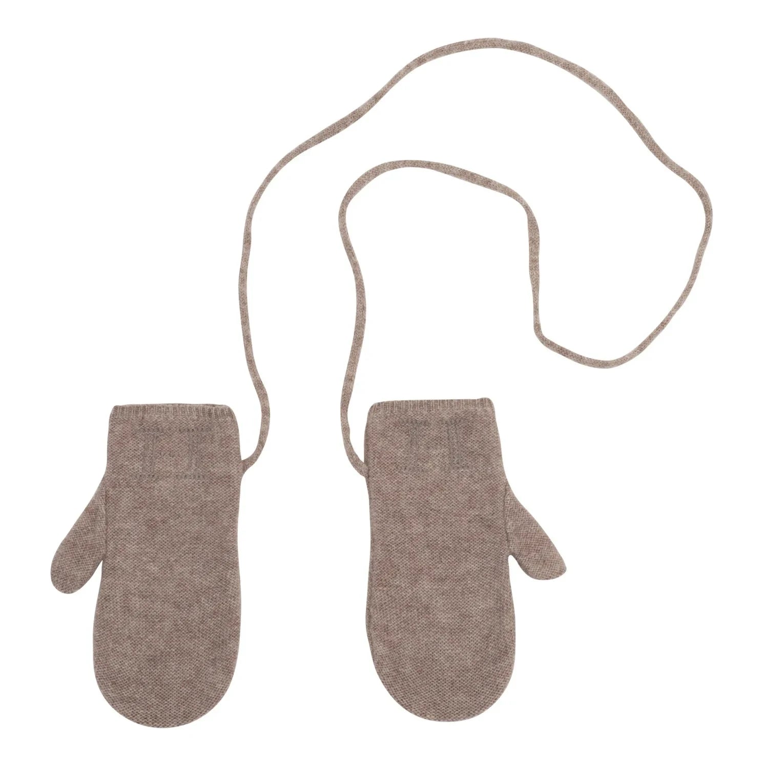 Holmm - Ajo Cashmere Mittens | Taupe brown