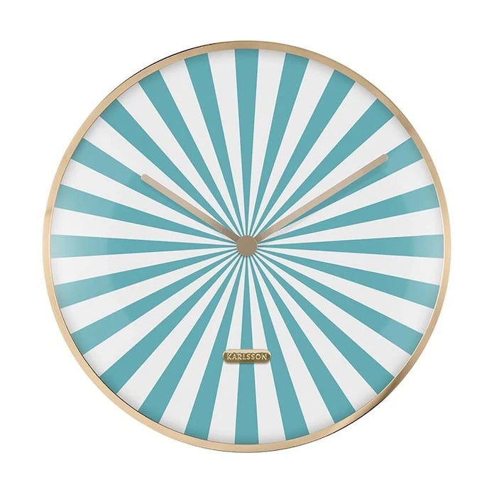 Стенен часовник Karlsson Candy Swirl Dome