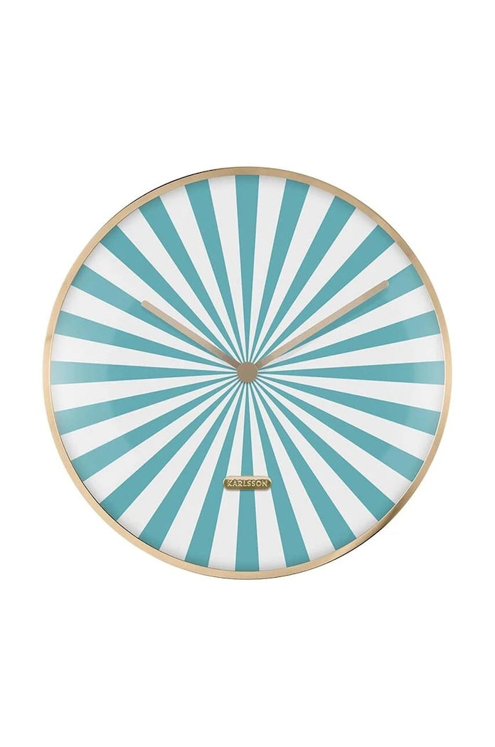 Стенен часовник Karlsson Candy Swirl Dome