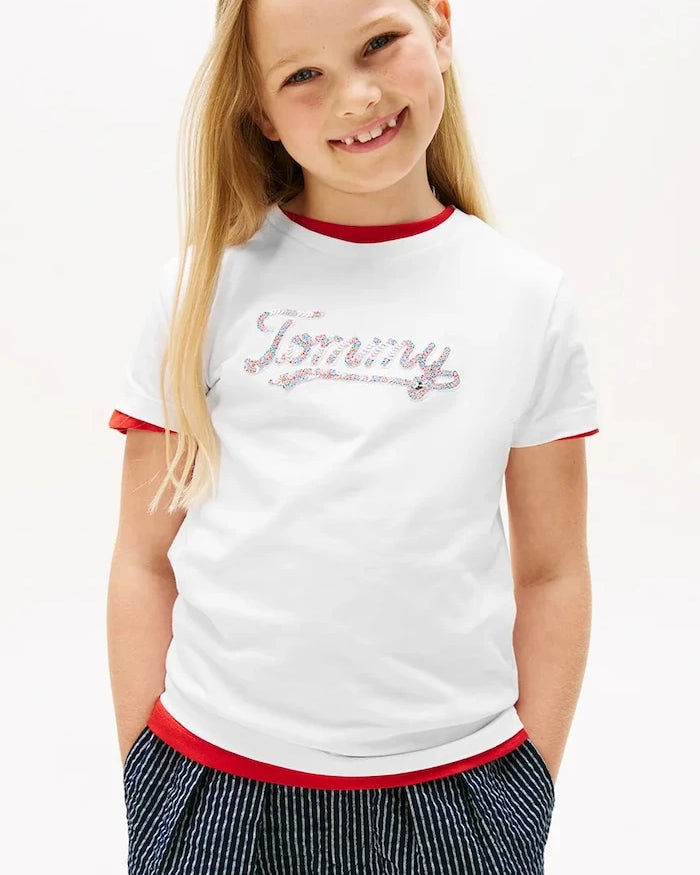 Pamuklu Tişört Tommy Hilfiger