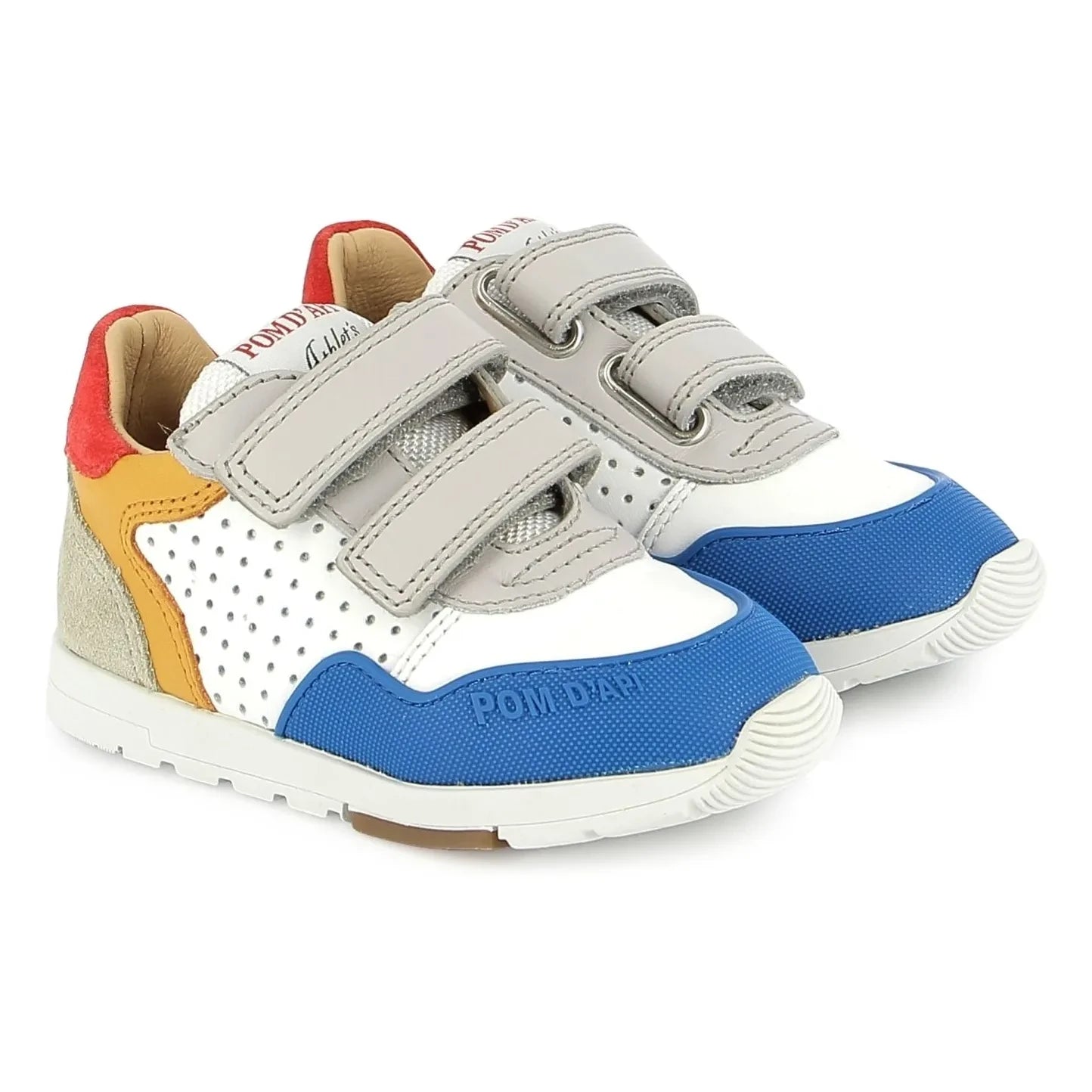 Pom d'Api - Bump Perfo push-up sneakers | Grey