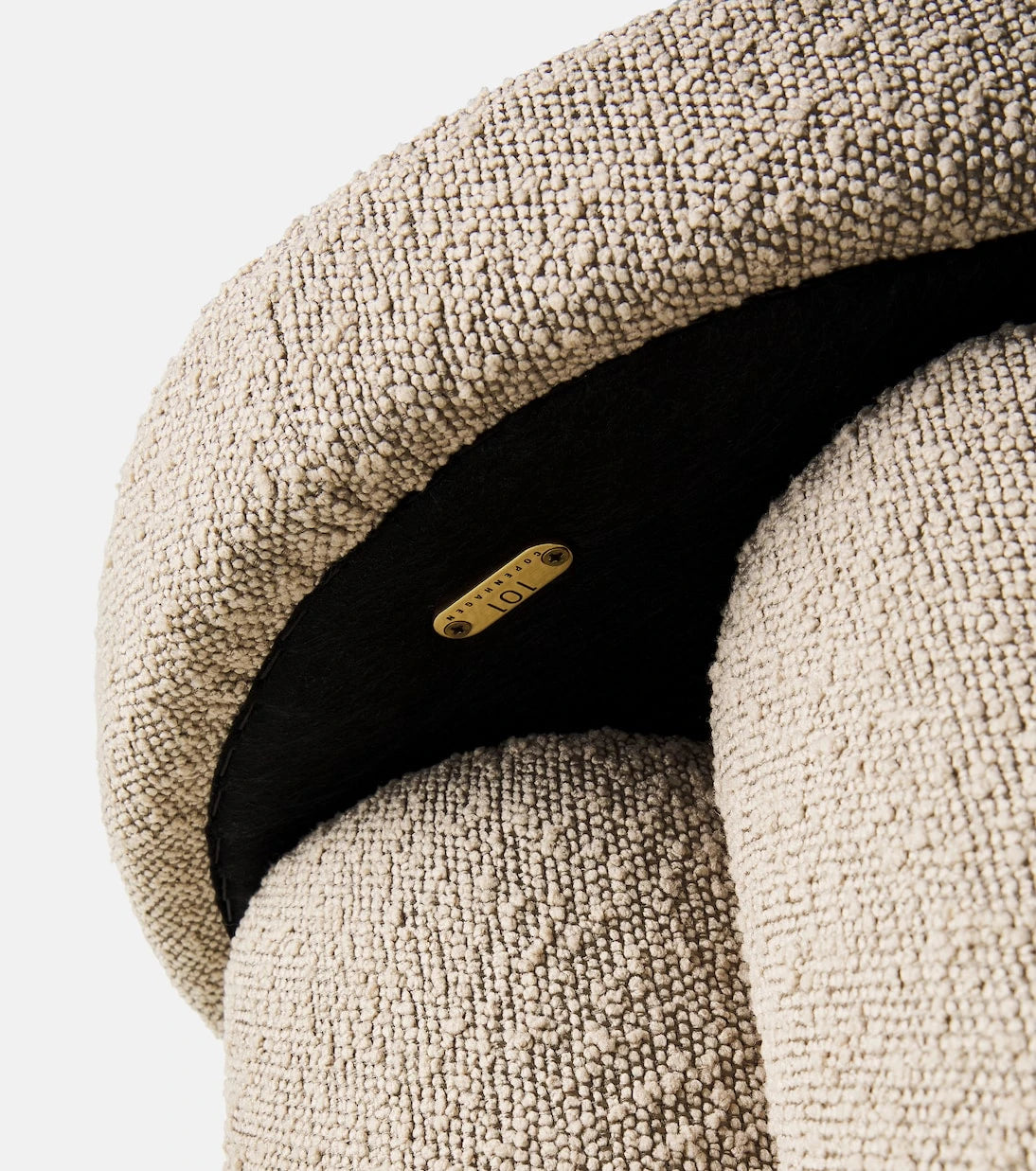 101 Copenhagen - Big Foot bouclé stool