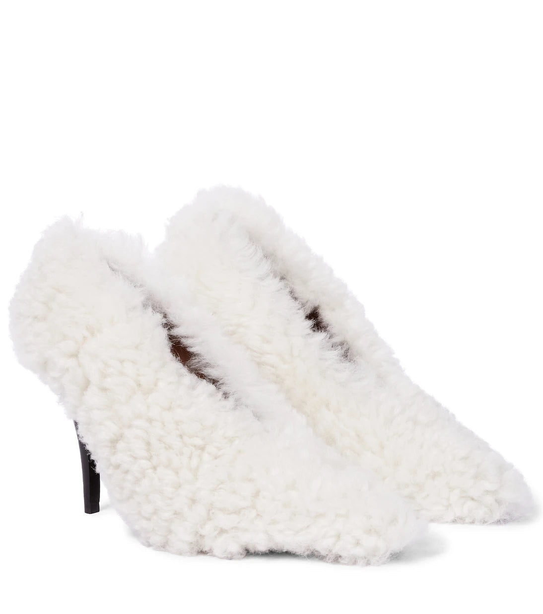 Marni - Shearling pumps