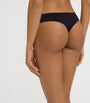 Black Invisible Touch Thong