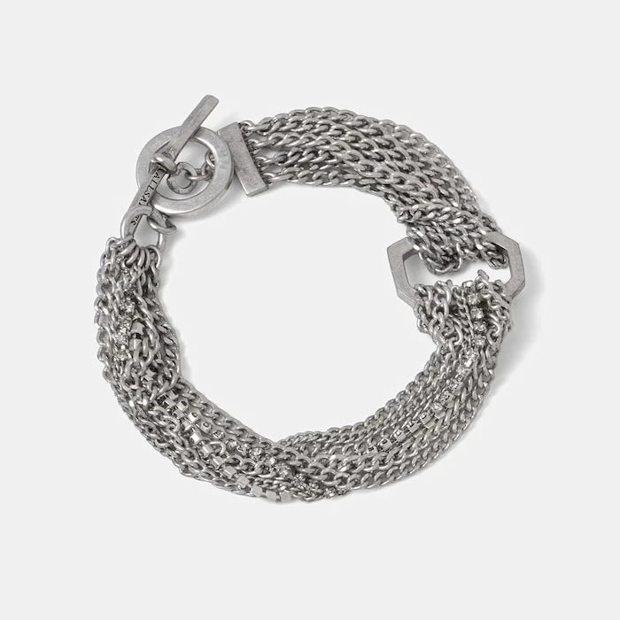 AllSaints Erkek Metal Bileklik