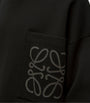 LOEWE Black Anagram Pocket Sweater