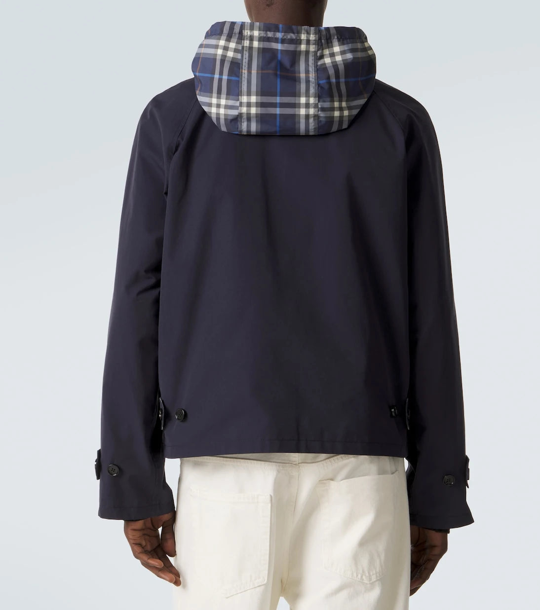 Burberry - Burberry Check cotton blouson jacket