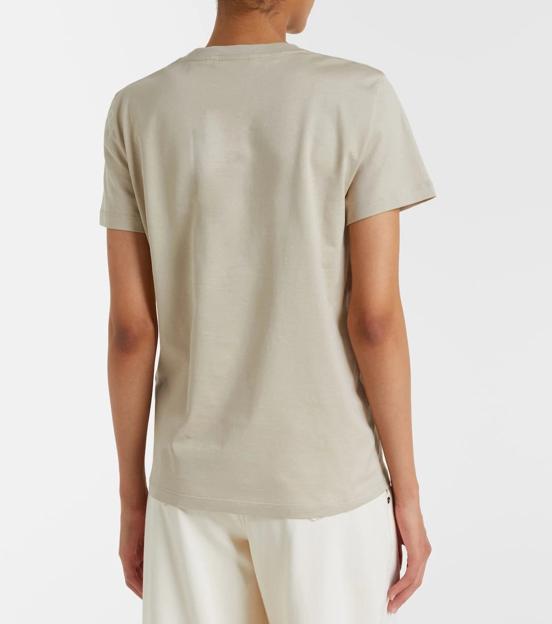 Max Mara - Monogram cotton jersey T-shirt