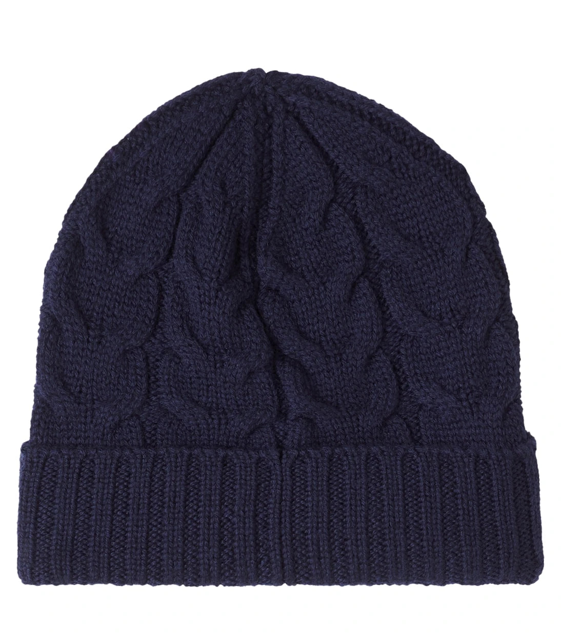 Moncler Enfant - Logo cable-knit wool beanie